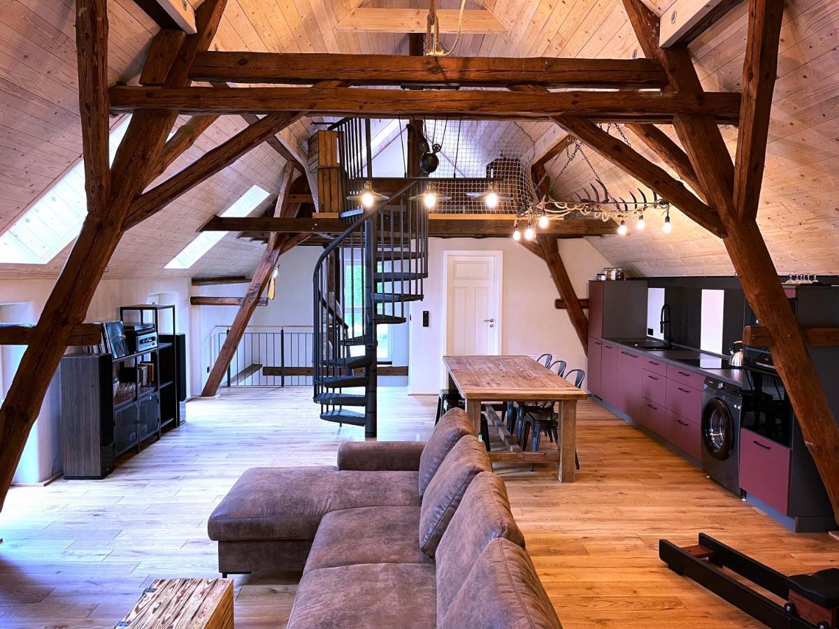 Igelnest Grossthiemig Apartment Ngoại thất bức ảnh